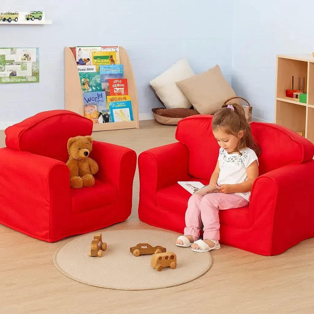 Children's Loose Cover Seating Sofa-Children's Loose Cover Seating Sofa