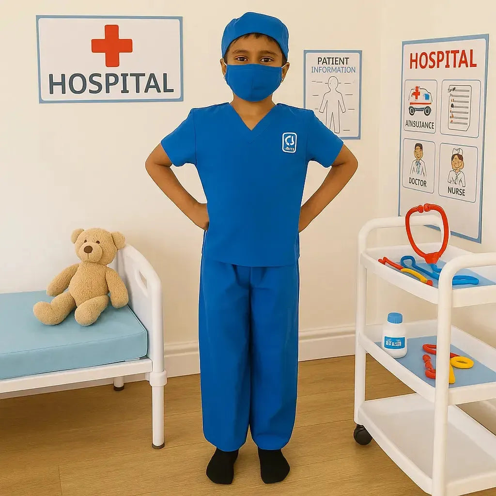 Children's Medic Costume - 3-5 Years-Children's Medic Costume - 3-5 Years