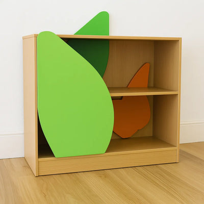 Childrens Novelty Bookcase Snail with Leaf Door-Childrens Novelty Bookcase Snail with Leaf Door
