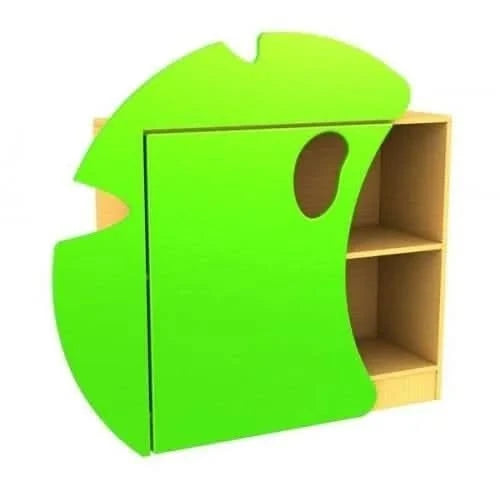 Childrens Novelty Frog Bookcase with Lilypad Doors-Childrens Novelty Frog Bookcase with Lilypad Doors