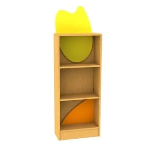 Childrens Novelty Honeybee Bookcase with Feature Panels-Childrens Novelty Honeybee Bookcase with Feature Panels
