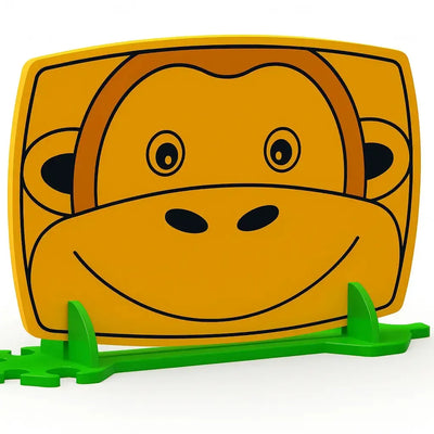 Children's Nursery Room Divider Play Panel - Monkey-Children's Nursery Room Divider Play Panel - Monkey
