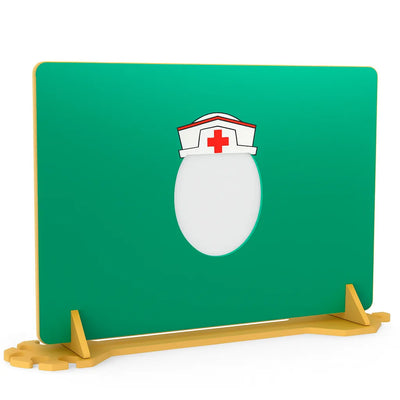 Children's Nursery Room Divider Play Panel - Nurse-Children's Nursery Room Divider Play Panel - Nurse