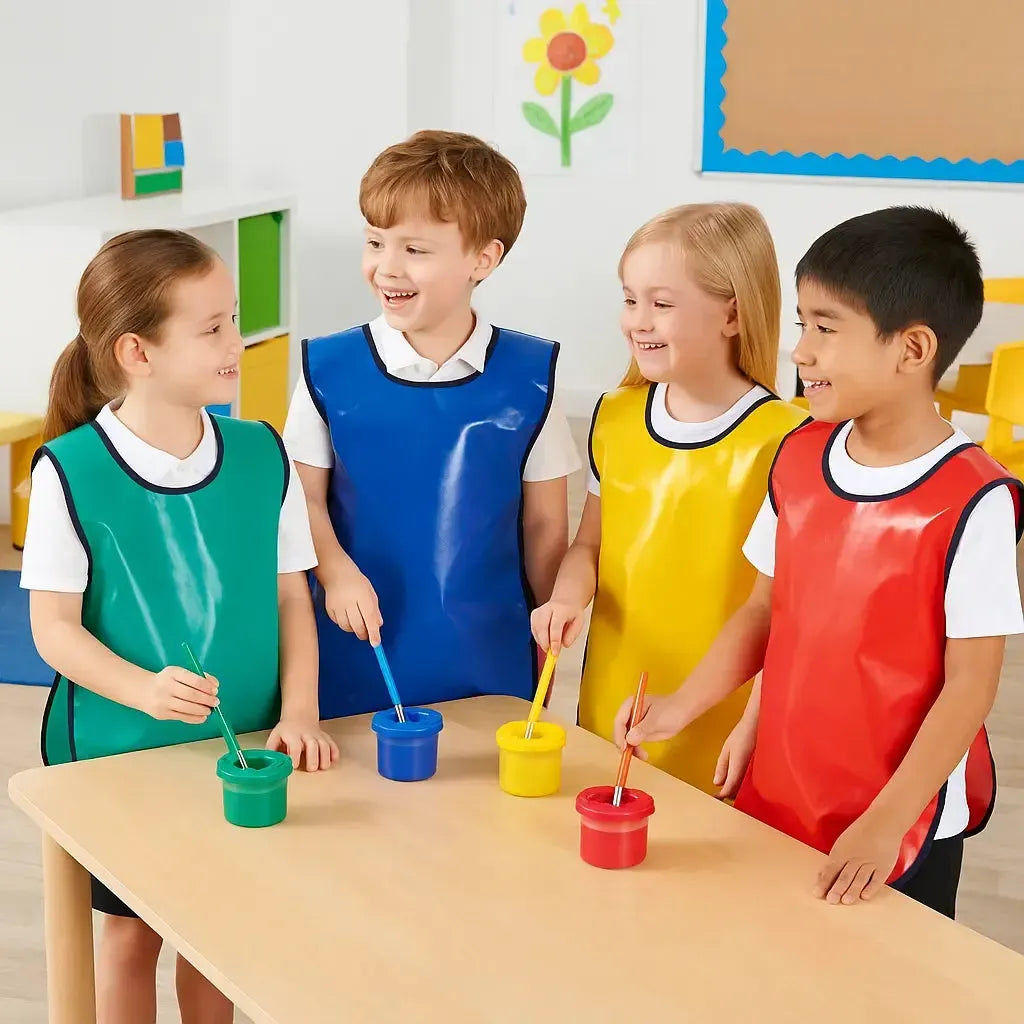 Children’s PVC Coated Tabards-Pack of 4-Children’s PVC Coated Tabards-Pack of 4