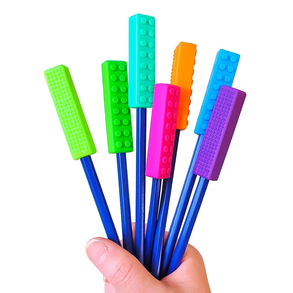 CHUIT Block Stick Chewable Pencil Topper-CHUIT Block Stick Chewable Pencil Topper