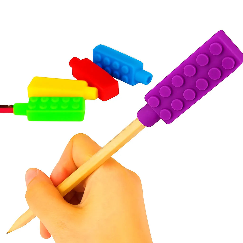 CHUIT Block Stick Chewable Pencil Topper-CHUIT Block Stick Chewable Pencil Topper