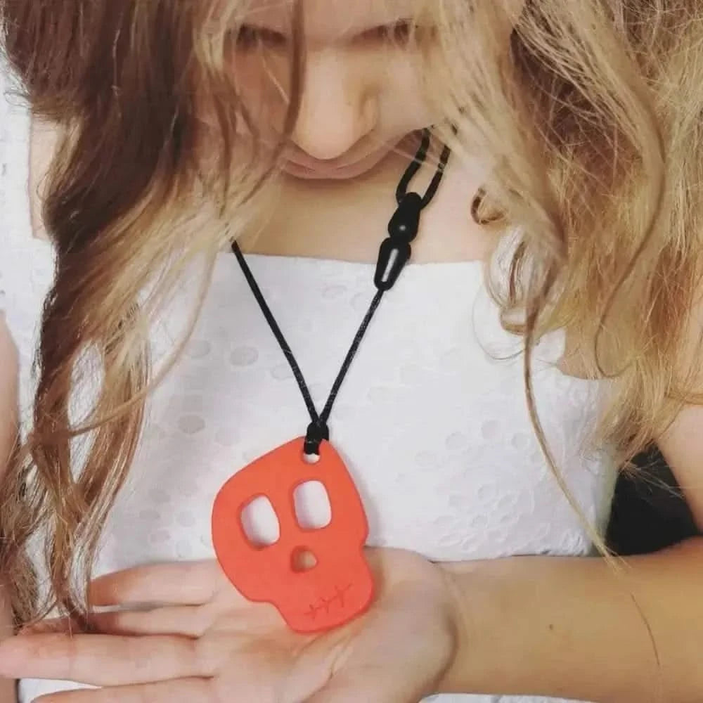 CHUIT Chew Skull Necklace-CHUIT Chew Skull Necklace