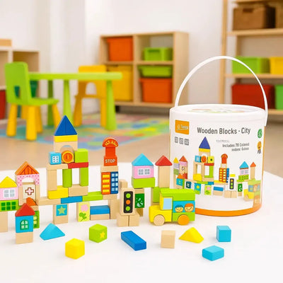 City Blocks Pack of 75-City Blocks Pack of 75
