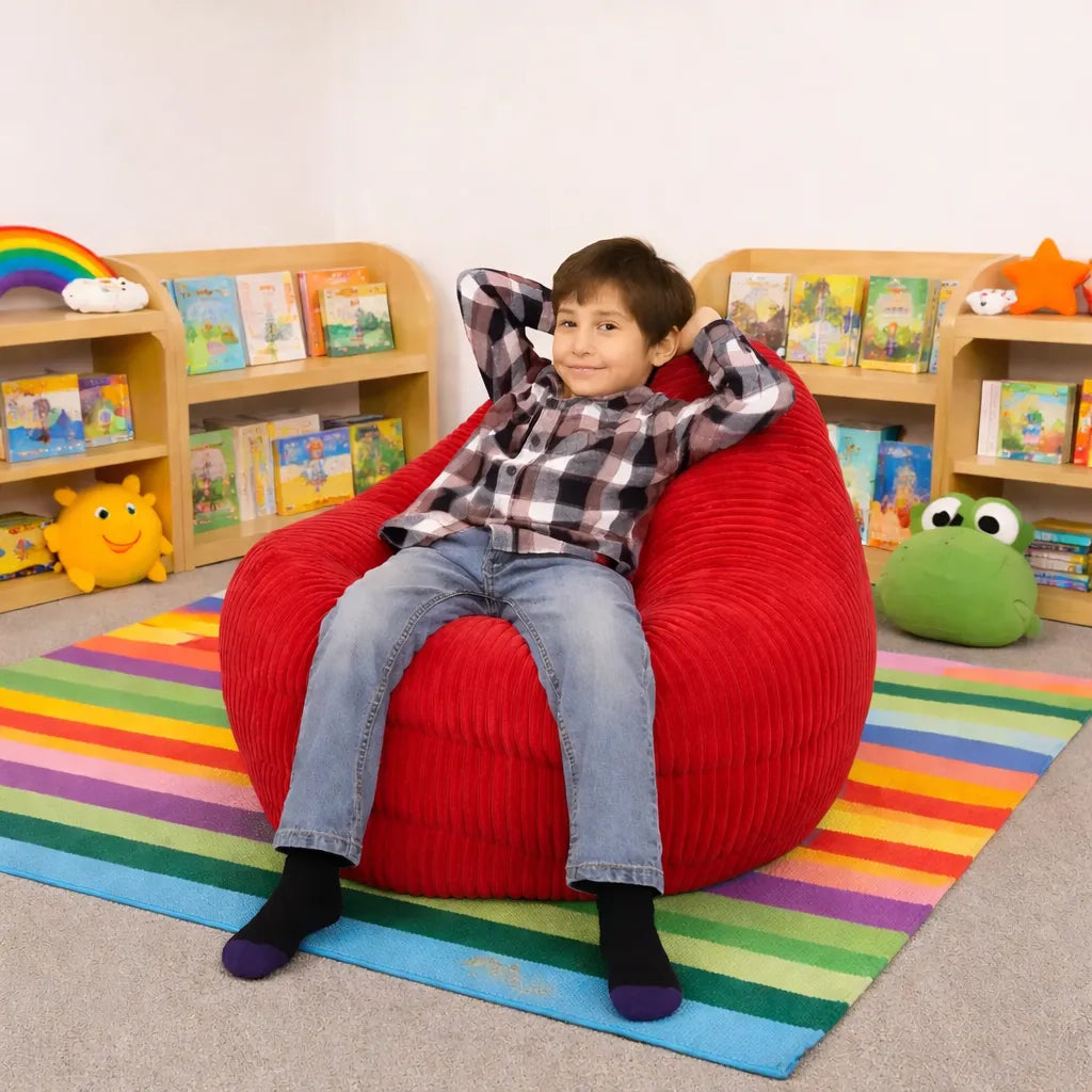 Classic Cord Junior Bean Bag-Classic Cord Junior Bean Bag