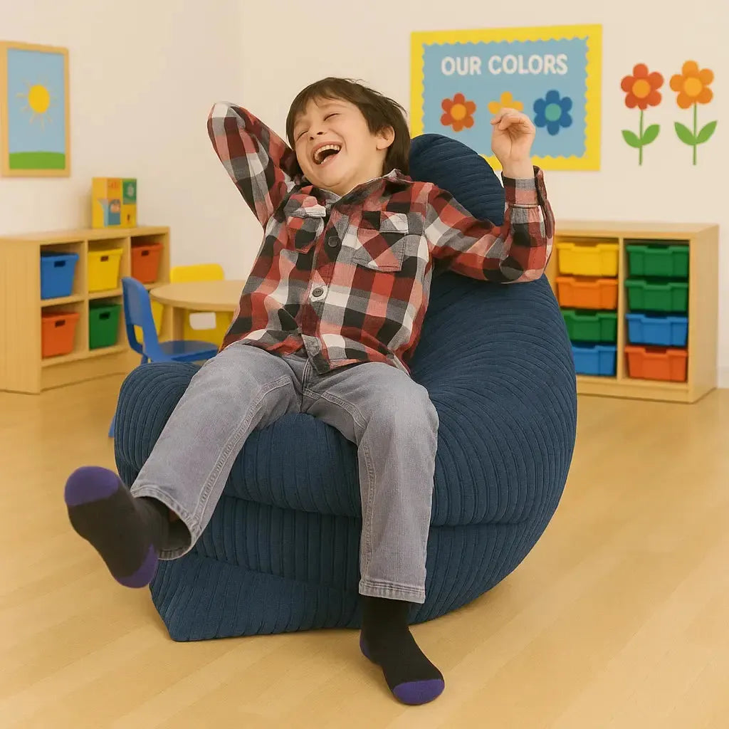 Classic Cord Junior Bean Bag-Classic Cord Junior Bean Bag