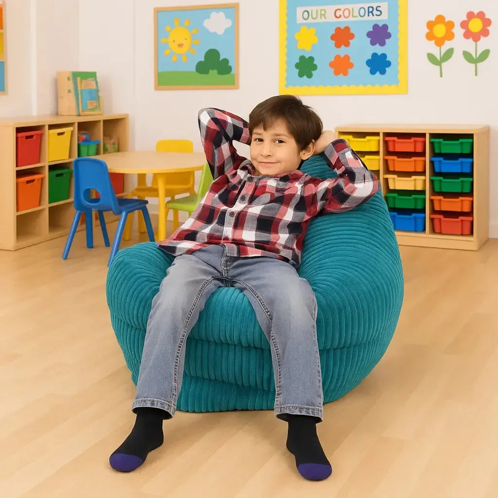 Classic Cord Junior Bean Bag-Classic Cord Junior Bean Bag