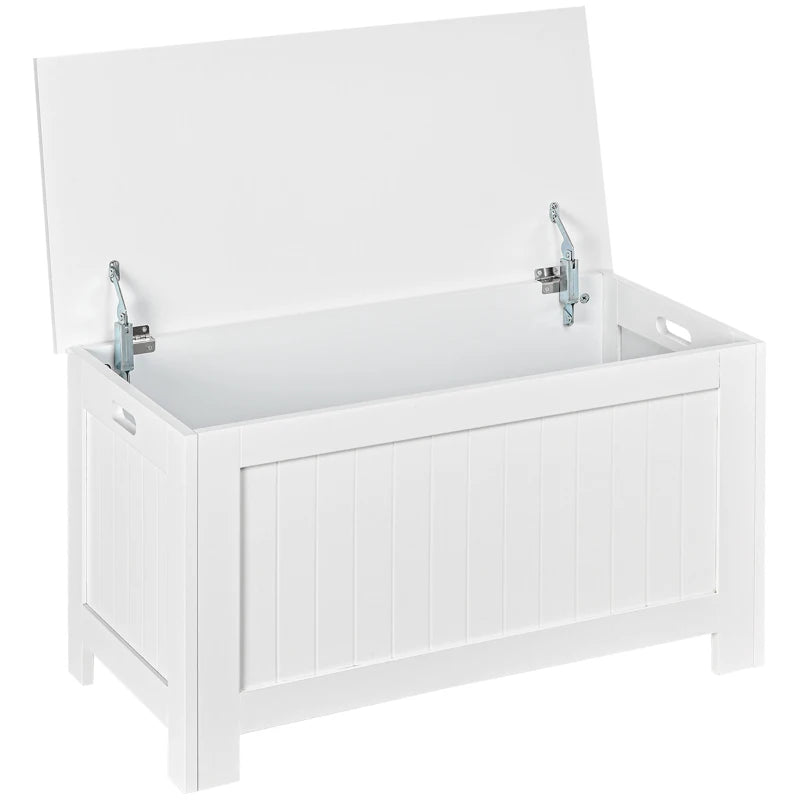 Classic White Toy Chest-Classic White Toy Chest