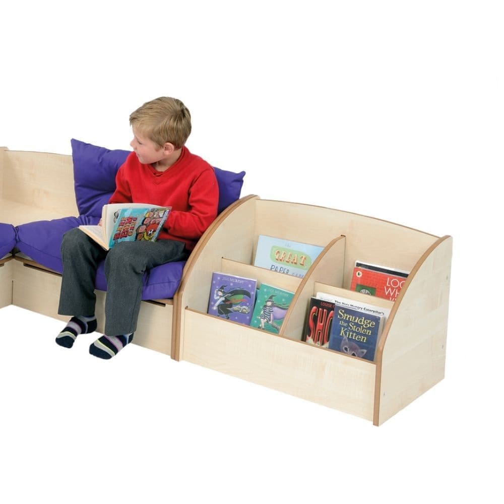 Classroom Furniture Reading Corner Set, The Classroom Furniture Reading Corner Set is ideal for schools, nurseries and libraries! This Classroom Furniture Reading Corner set is perfect for children to sit on together, for story time, to use as storage and even to use for play purposes. This Classroom Furniture Reading Corner Set is versatile and flexible and the pieces can be used together or individually as well as with other items that are in this range This set is made up of 3 items which are: 1 x S4090 