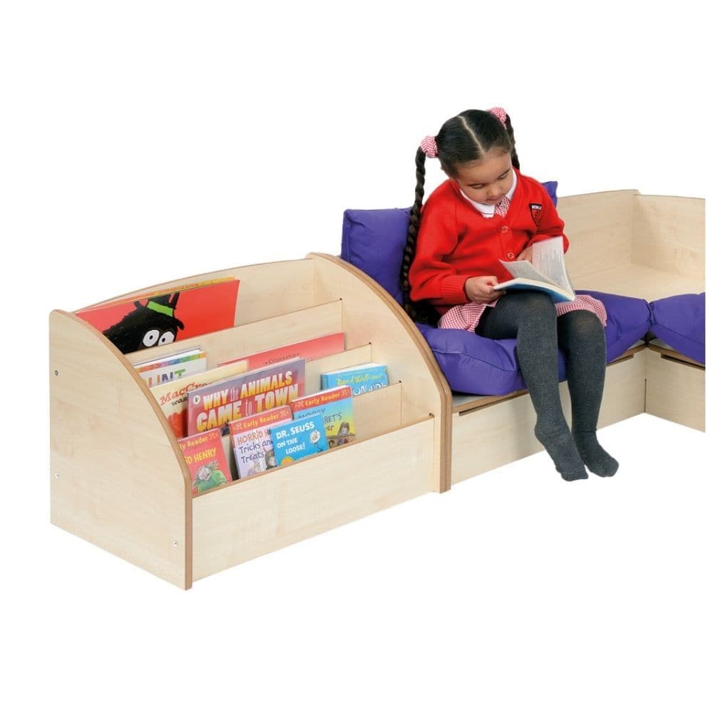 Classroom Furniture Reading Corner Set, The Classroom Furniture Reading Corner Set is ideal for schools, nurseries and libraries! This Classroom Furniture Reading Corner set is perfect for children to sit on together, for story time, to use as storage and even to use for play purposes. This Classroom Furniture Reading Corner Set is versatile and flexible and the pieces can be used together or individually as well as with other items that are in this range This set is made up of 3 items which are: 1 x S4090 