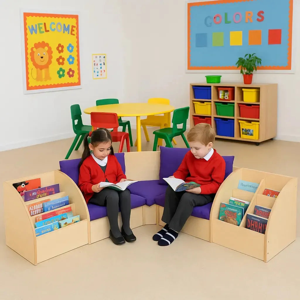 Classroom Furniture Reading Corner Set-Classroom Furniture Reading Corner Set