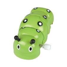 Clockwork Caterpillar, Introducing the fascinating Clockwork Caterpillar! This delightful toy is designed to amuse and entertain children with its unique walking and sliding motion, mimicking the movement of a real caterpillar. Operating this playful caterpillar is a breeze, thanks to its simple wind-up action. It's the perfect way to exercise and strengthen those tiny fingers, promoting fine motor skills development in a fun and engaging way. But the fun doesn't stop there! The Clockwork Caterpillar offers