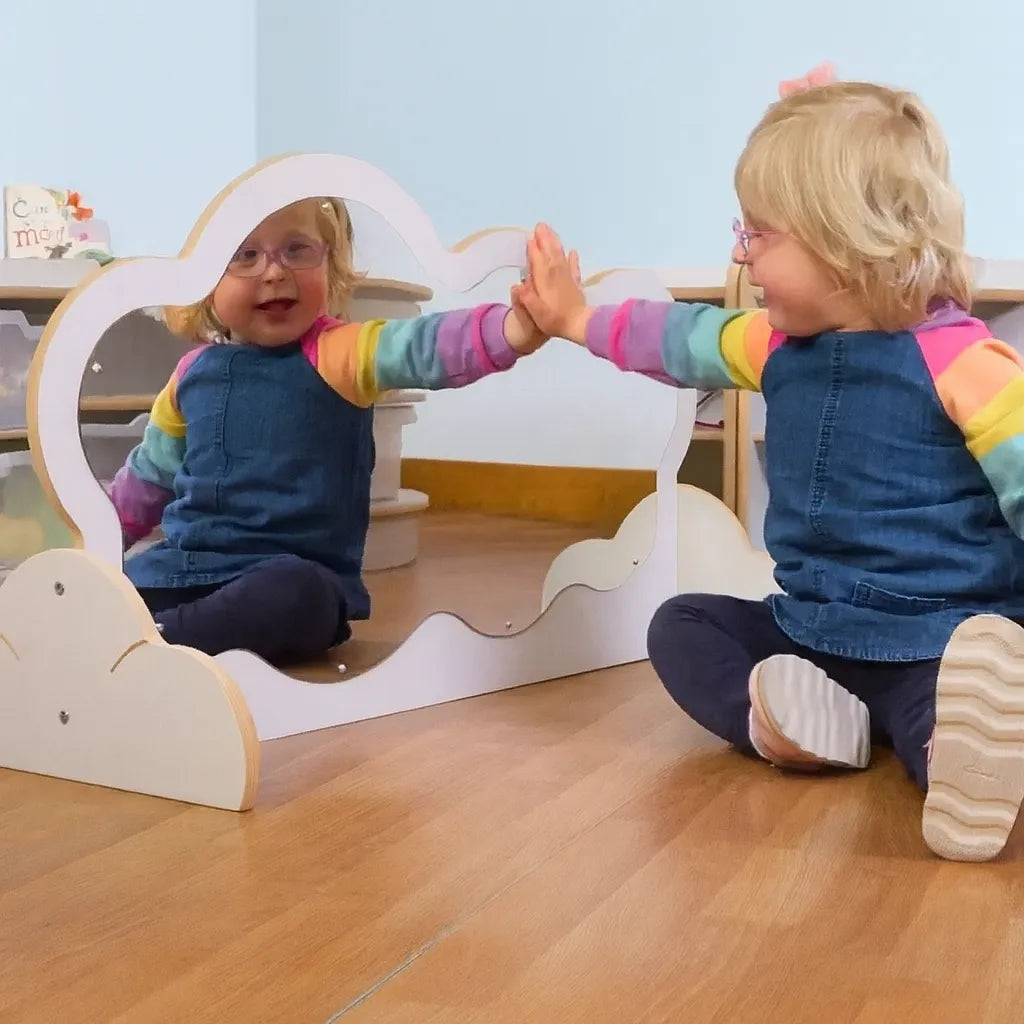 Cloud Crawl up Mirror-Cloud Crawl up Mirror