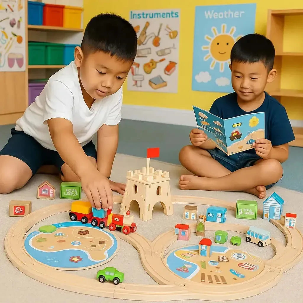 Coastal Clean Up Train Set-Coastal Clean Up Train Set