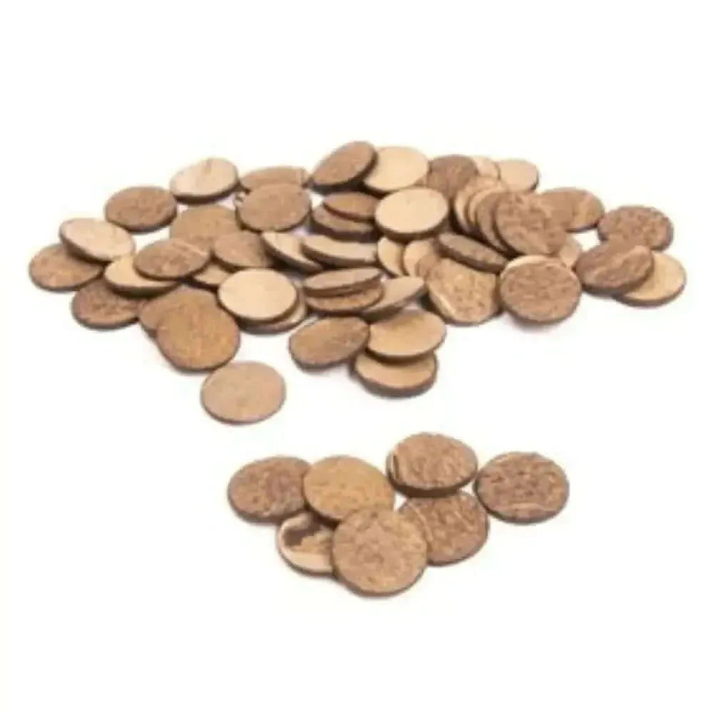 Coconut Shell Discs - 250g-Coconut Shell Discs - 250g