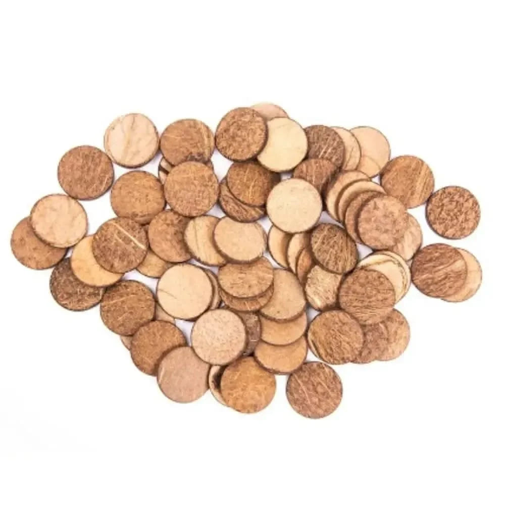 Coconut Shell Discs - 250g-Coconut Shell Discs - 250g