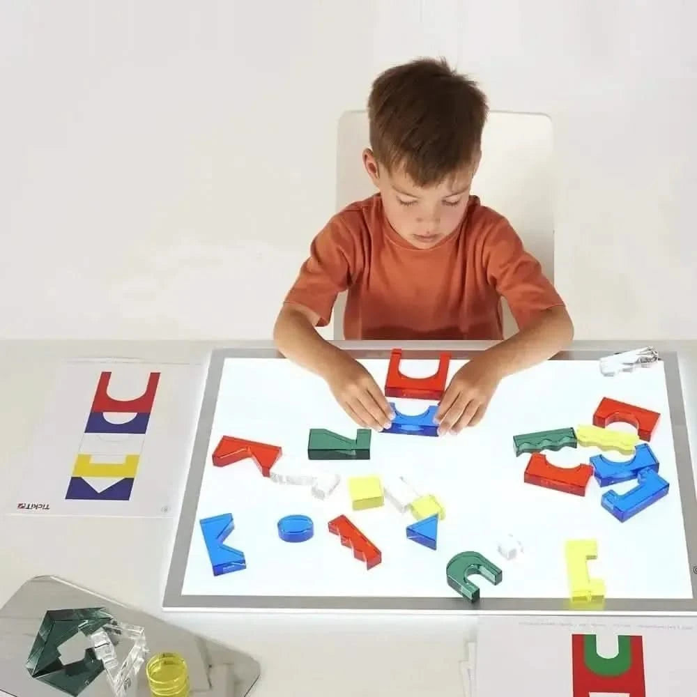 Colour Acrylic Block Set Pack of 25-Colour Acrylic Block Set Pack of 25