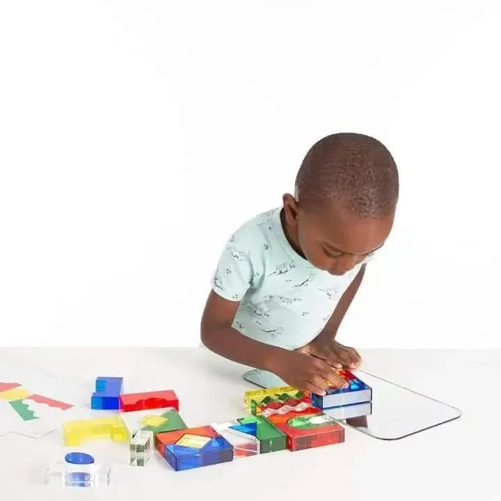 Colour Acrylic Block Set Pack of 25-Colour Acrylic Block Set Pack of 25