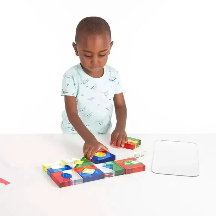 Colour Acrylic Block Set Pack of 25-Colour Acrylic Block Set Pack of 25