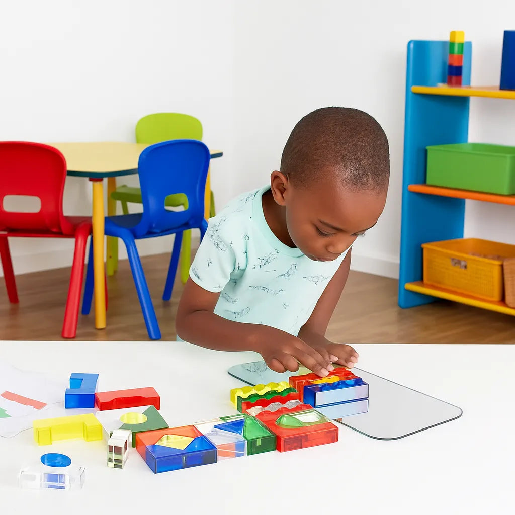 Colour Acrylic Block Set Pack of 25-Colour Acrylic Block Set Pack of 25