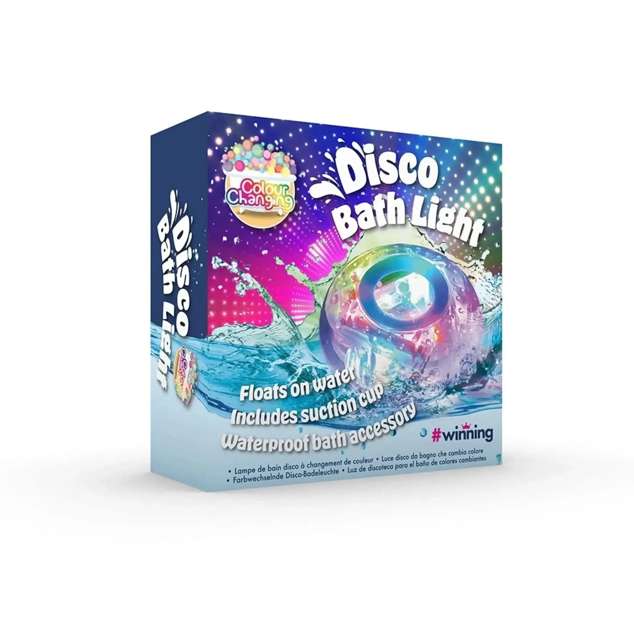 Colour Changing Disco Bath Light-Colour Changing Disco Bath Light