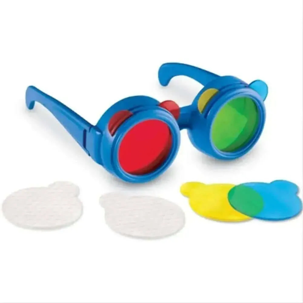 Colour mixing glasses-Colour mixing glasses