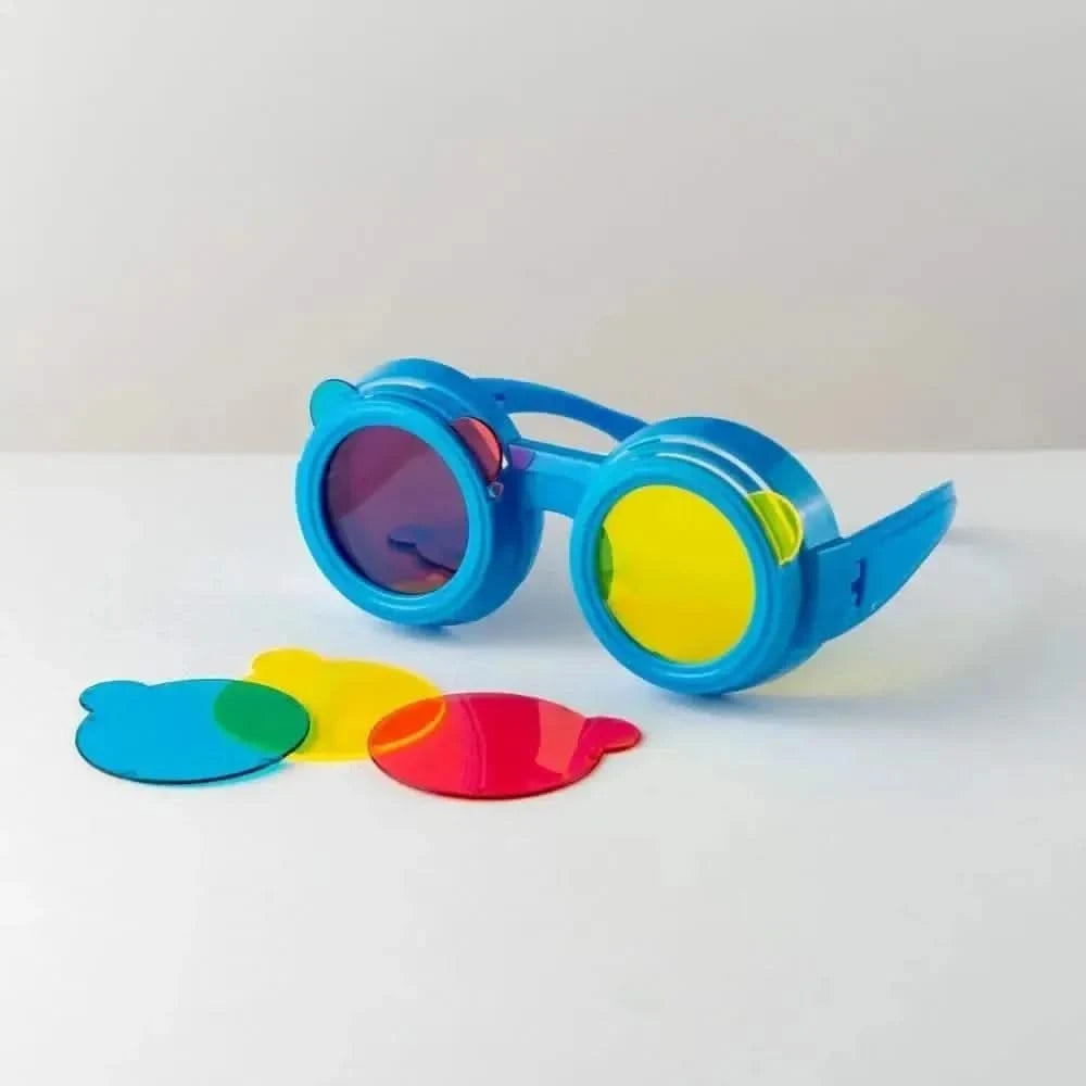 Colour mixing glasses-Colour mixing glasses