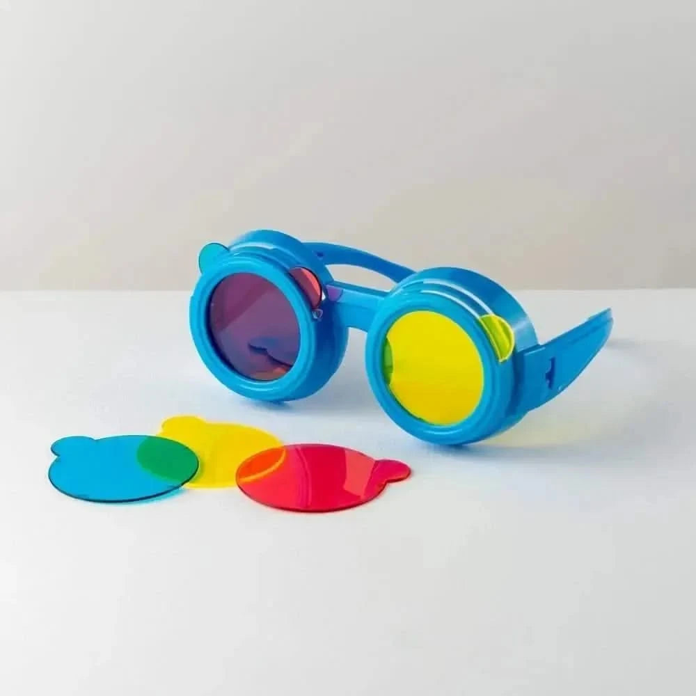 Colour mixing glasses-Colour mixing glasses