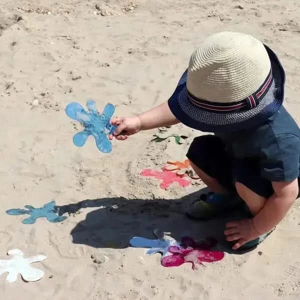 Colour Mixing Splats-Colour Mixing Splats