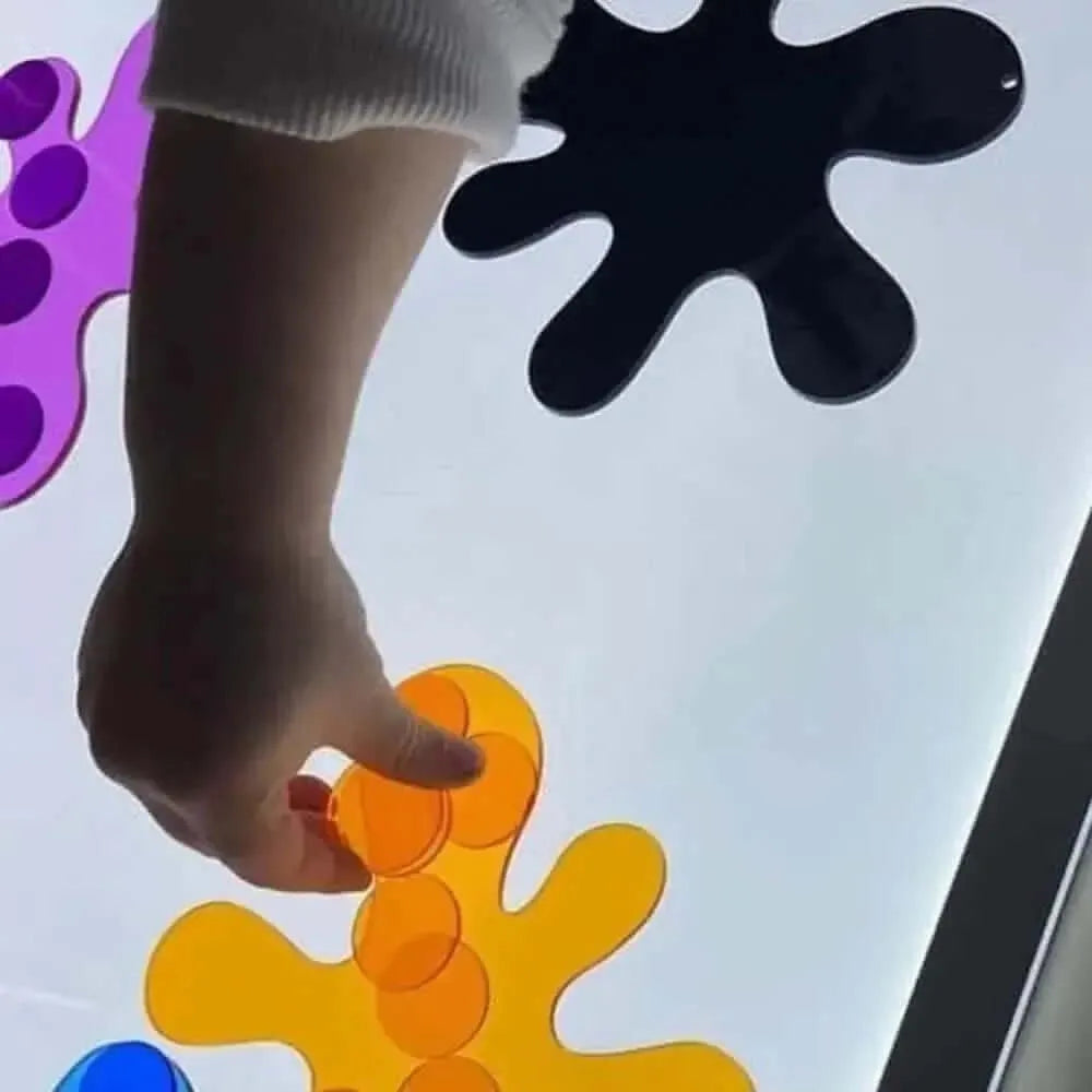 Colour Mixing Splats-Colour Mixing Splats