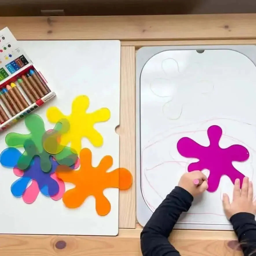 Colour Mixing Splats-Colour Mixing Splats