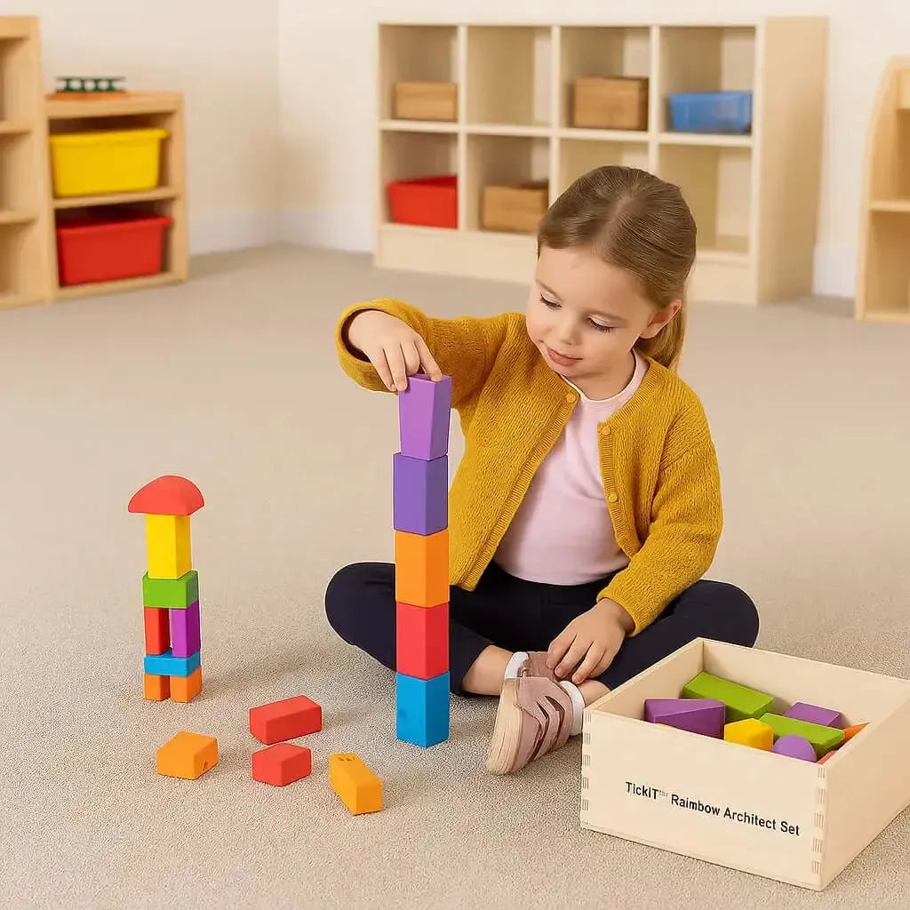 Coloured Click Blocks (100 Pieces)-Coloured Click Blocks (100 Pieces)