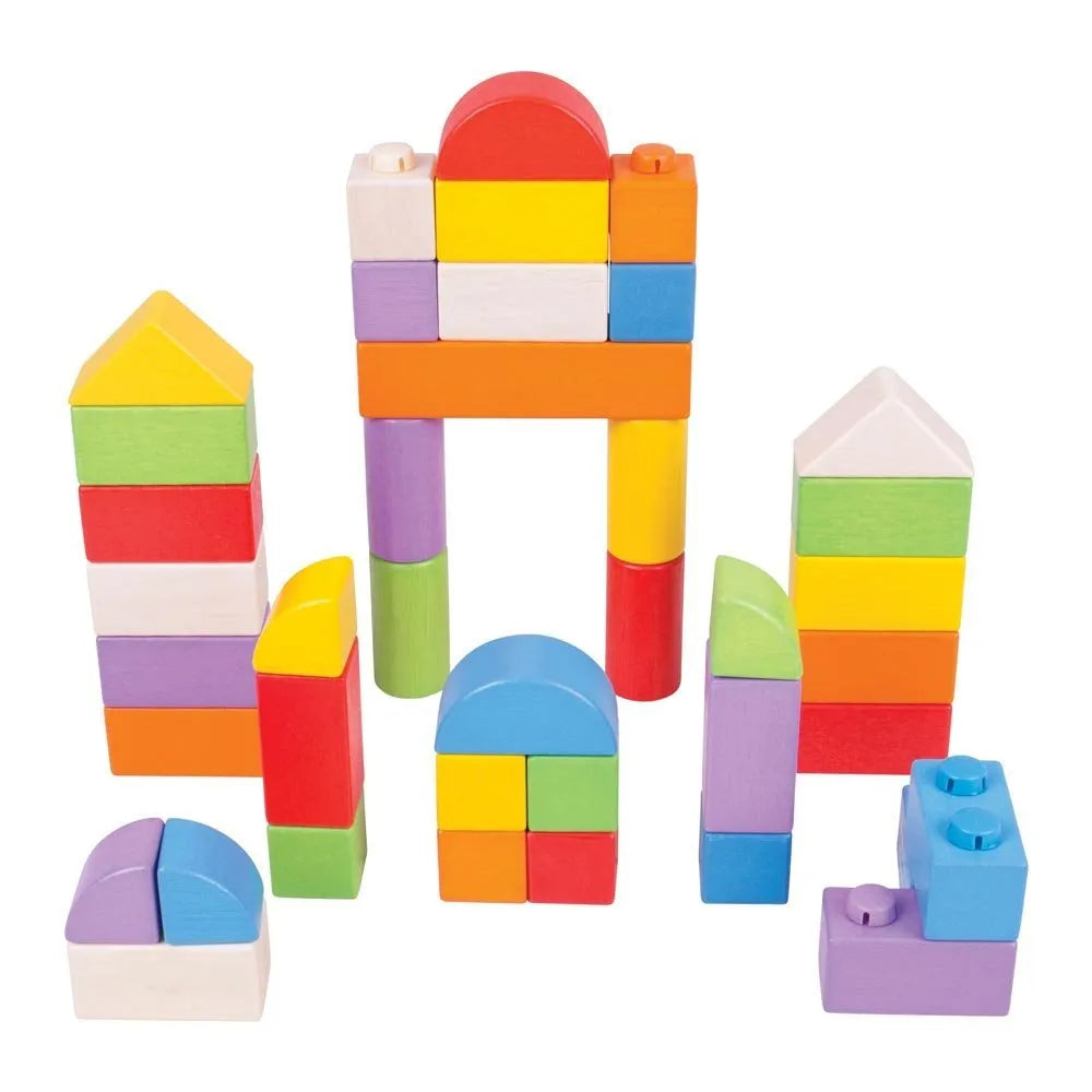 Coloured Click Blocks (100 Pieces)-Coloured Click Blocks (100 Pieces)