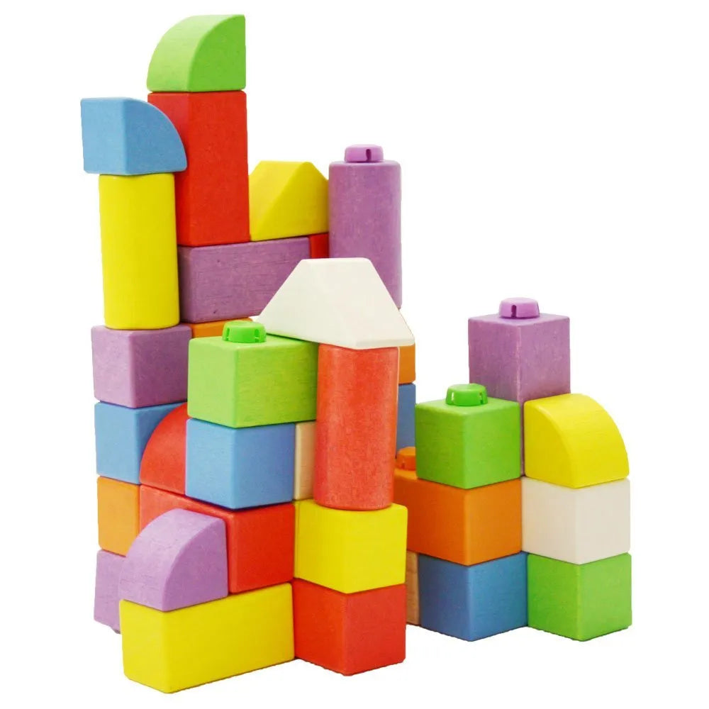 Coloured Click Blocks (100 Pieces)-Coloured Click Blocks (100 Pieces)