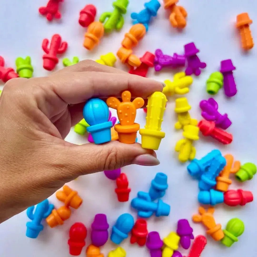 Colourful Cactus Counters-Colourful Cactus Counters