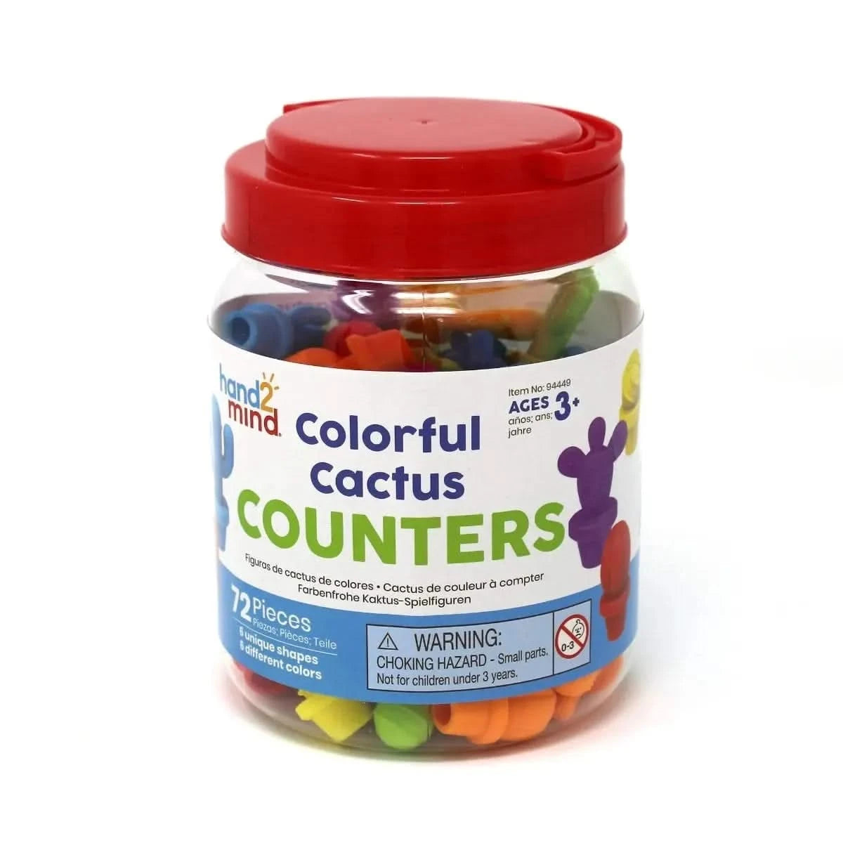 Colourful Cactus Counters-Colourful Cactus Counters