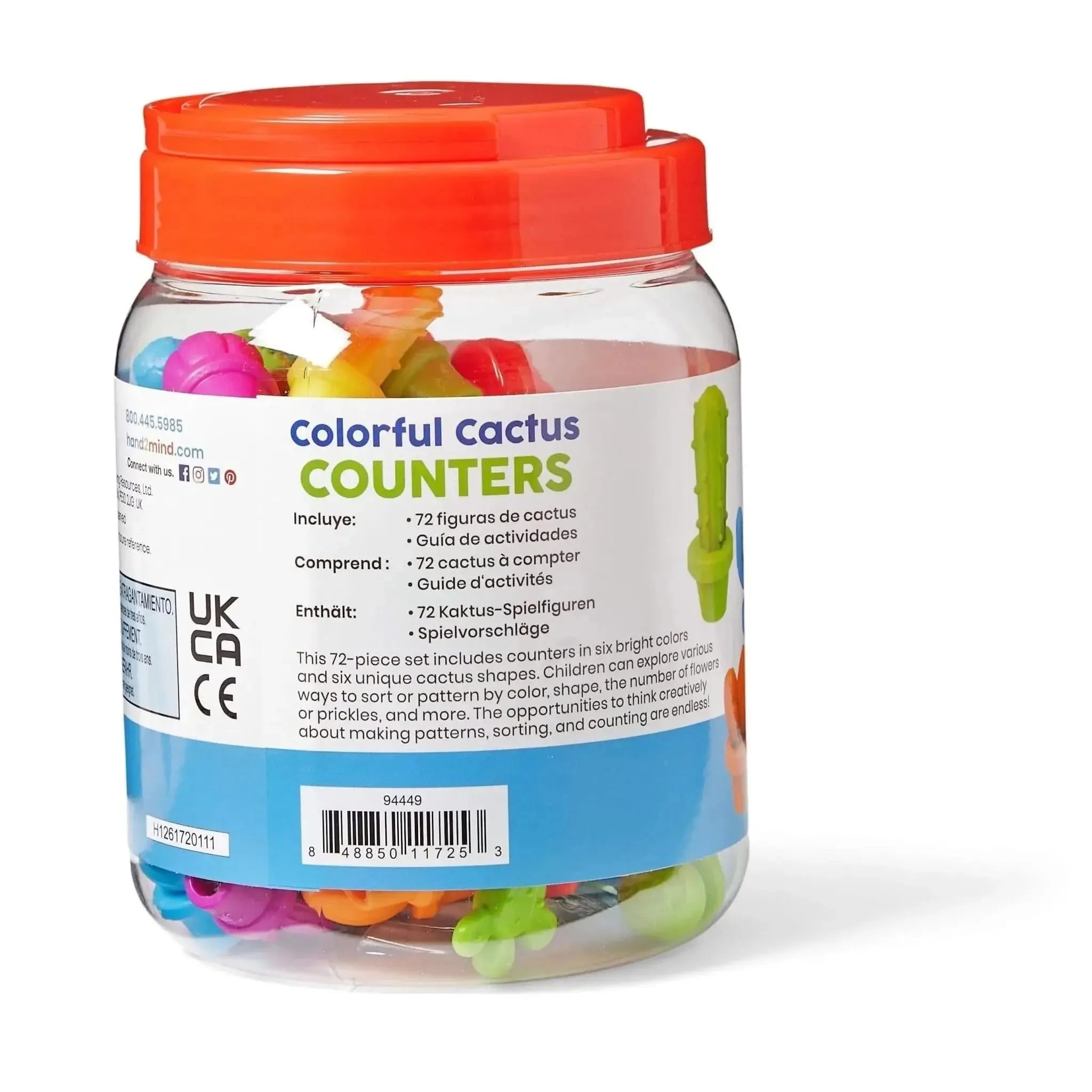 Colourful Cactus Counters-Colourful Cactus Counters