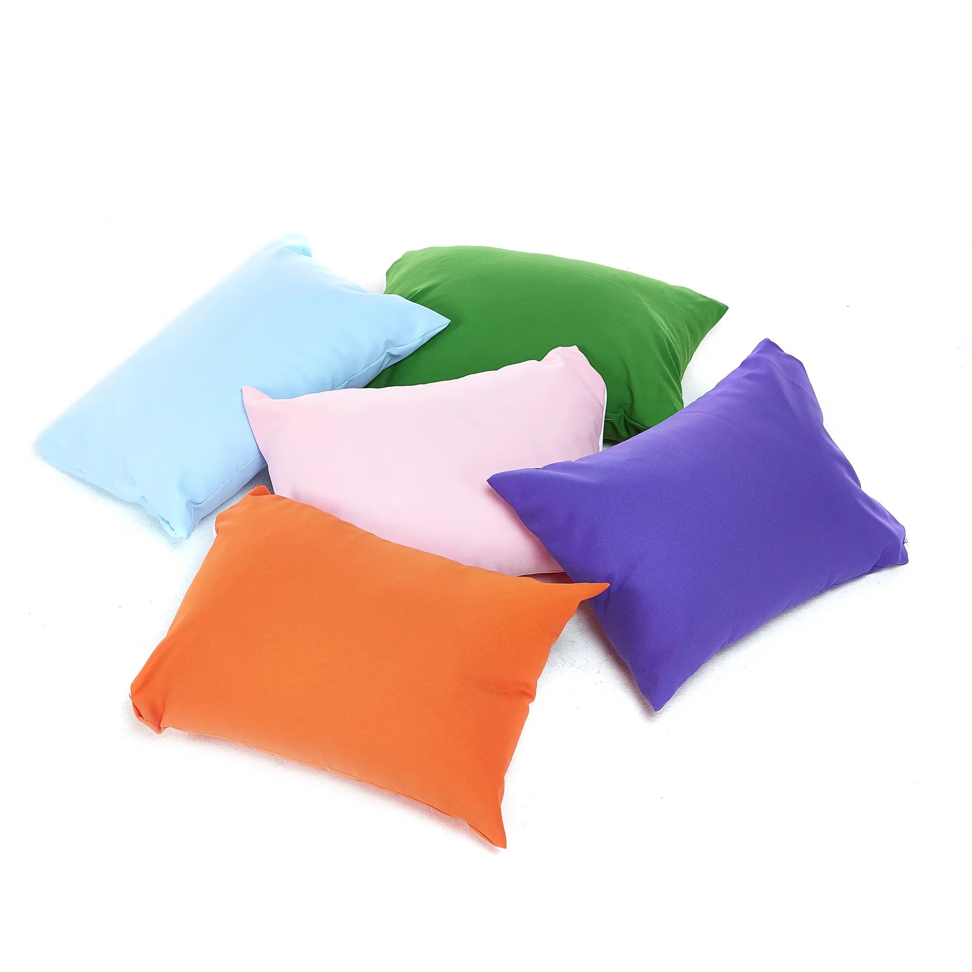 Colourful Floor Cushions Pack of 5-Colourful Floor Cushions Pack of 5