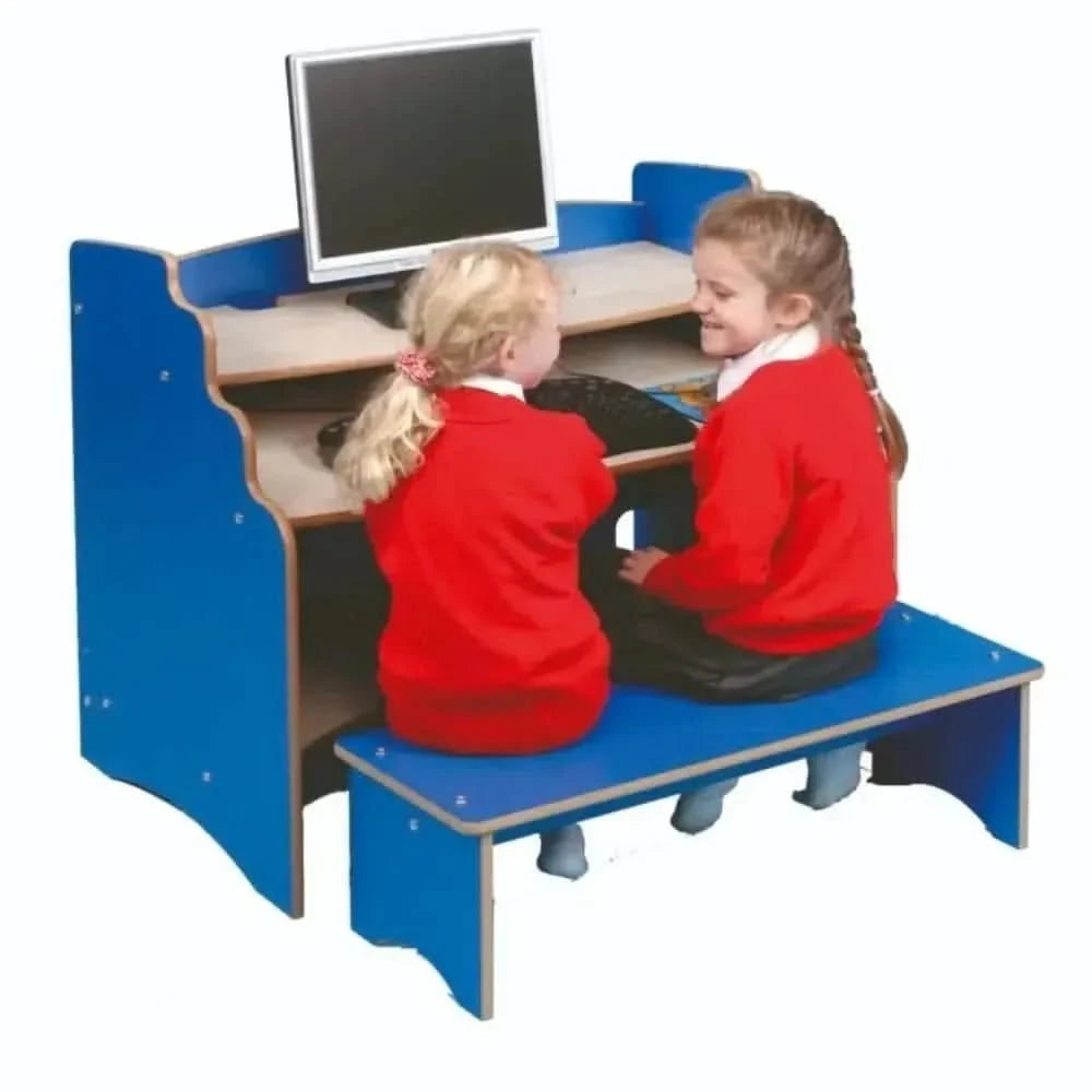 Computer Station and Bench-Computer Station and Bench