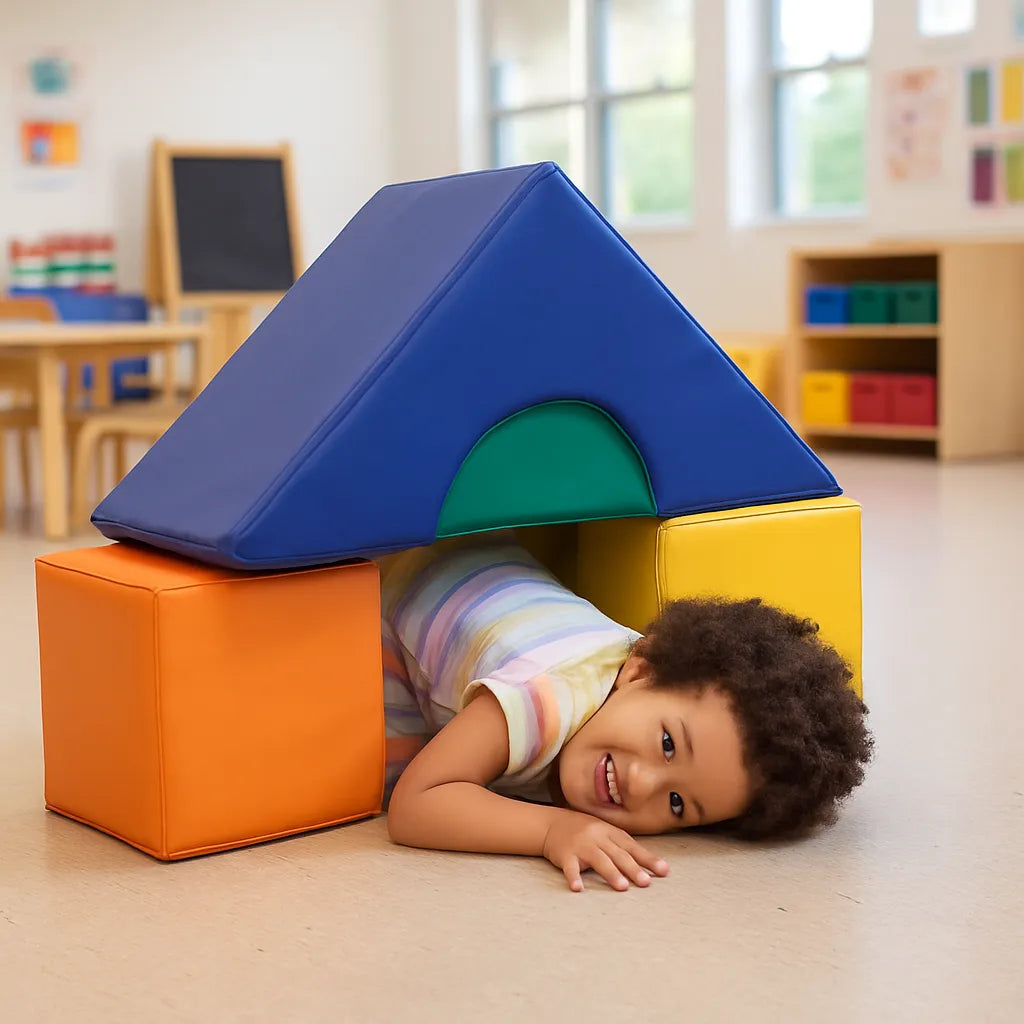 Construction Soft Play Set-Construction Soft Play Set