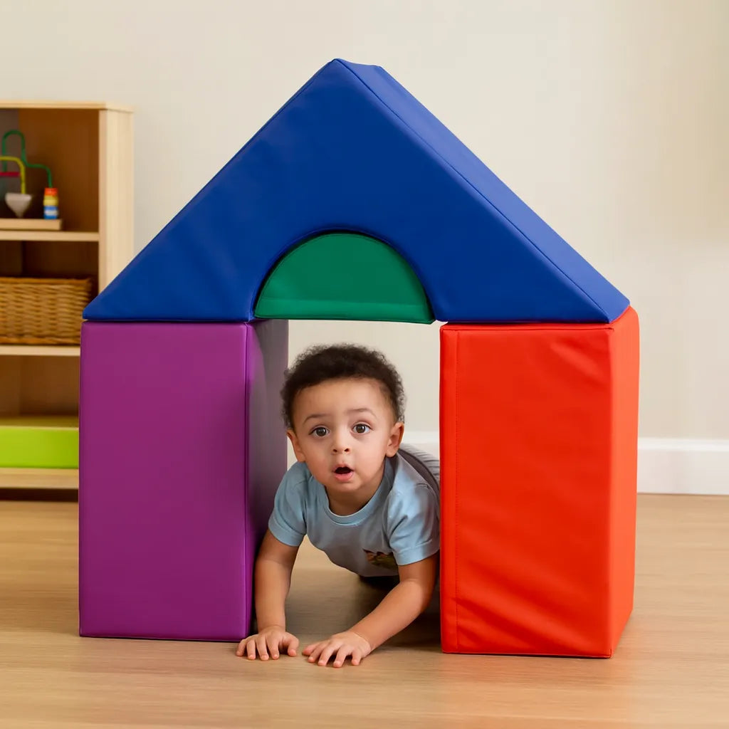 Construction Soft Play Set-Construction Soft Play Set