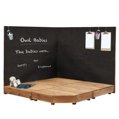 Corner Stage And Chalkboards-Corner Stage And Chalkboards