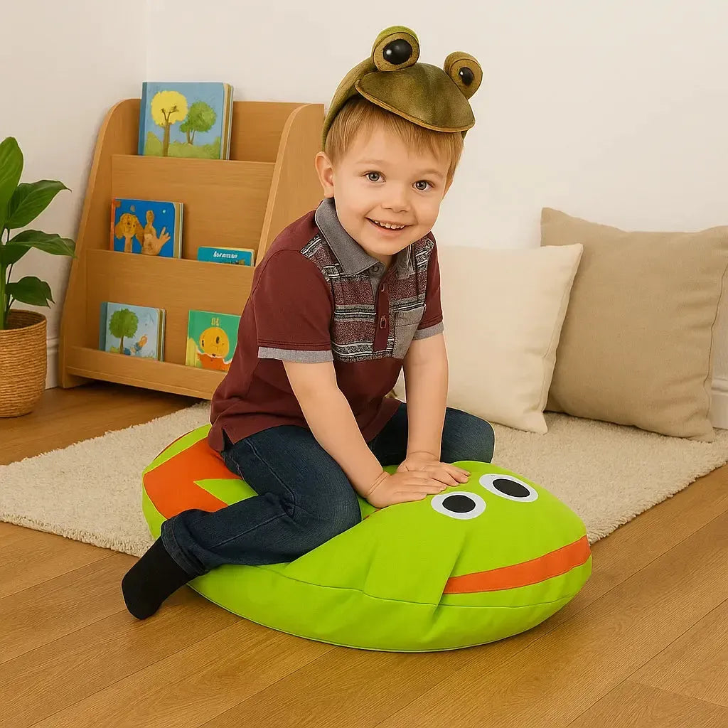 Cosy Friends Frog Cushion-Cosy Friends Frog Cushion