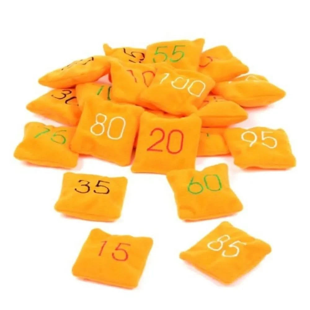 Counting In 5s Bean Bags-Counting In 5s Bean Bags