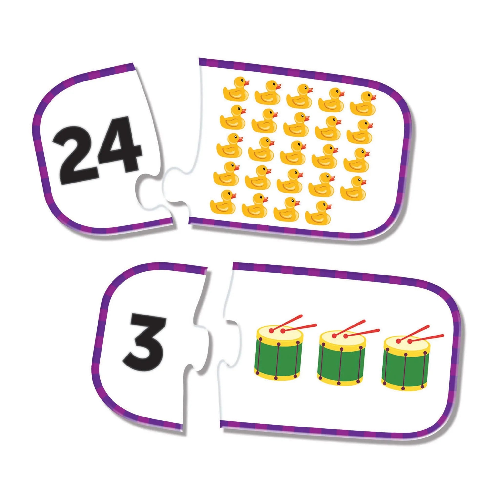 Counting Puzzle Cards-Counting Puzzle Cards