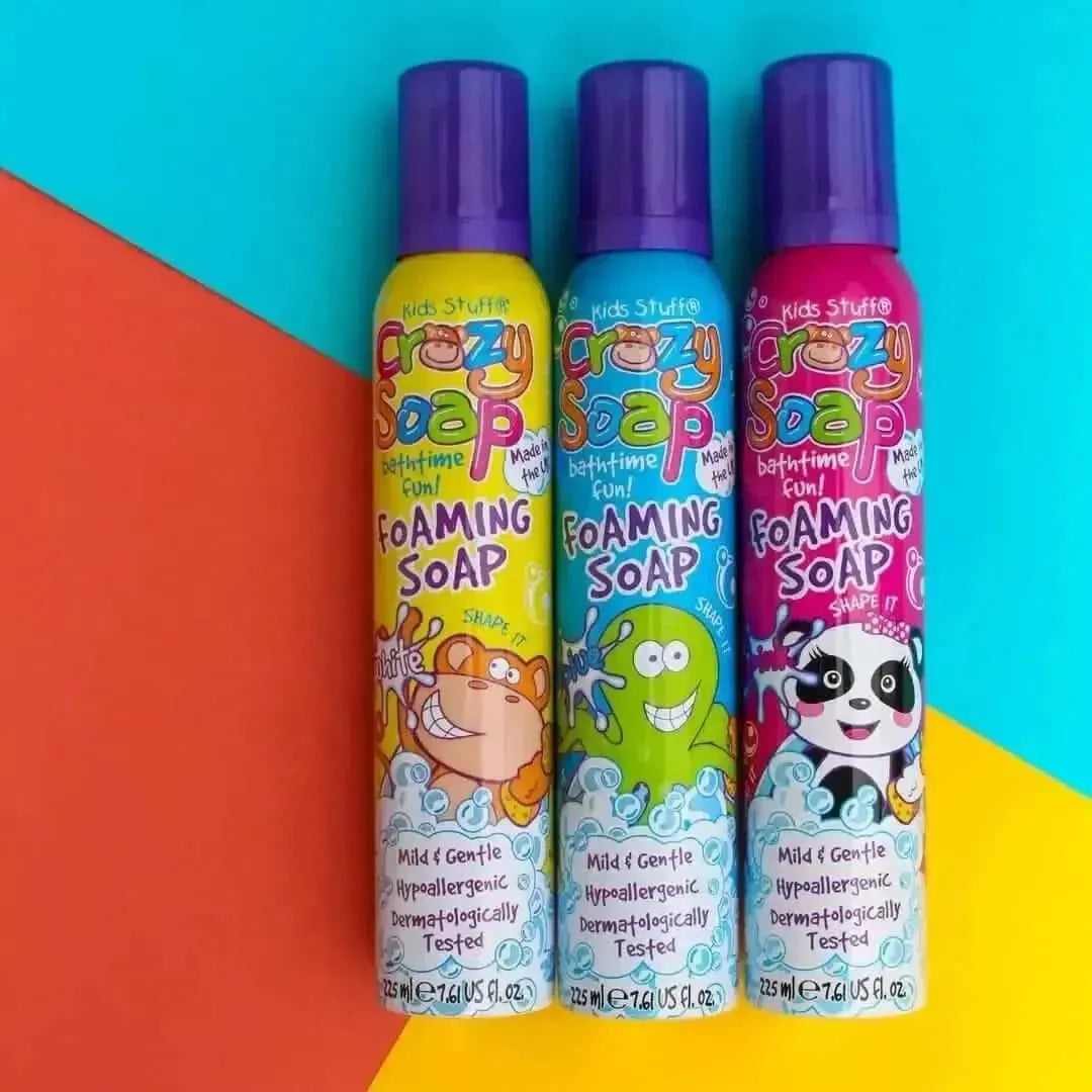 Crazy Soap Foam Mixed Bundle 3 PACK-Crazy Soap Foam Mixed Bundle 3 PACK